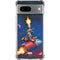 Marvel Rocket Raccoon Rocket Ride Google Pixel 8 Clear Case